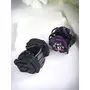 Priyaasi Purple Black Plastic Set of 2 Floral Claw Clip Hair Accessories, 5 image