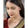 Priyaasi Rose Golden ColorNecklace, 8 image