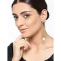 Priyaasi Stylish Gold-ColorDrop Earrings For Women and Girls(Gold), 5 image