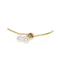 Priyaasi Gold-ColorDesigner Link Chain Bracelet for Women with Cubic Zirconia Stone, 10 image