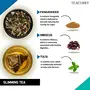 TEACURRY 28 Day Slimming Tea for with Free Diet Chart - 100 Gms Loose Tea | Slimming Tea Helps lose tummy prevent ageing | Green Tea, 5 image