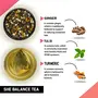 TEACURRY PCOS PCOD Tea (1 Month Pack 100 Grams Loose) + Infuser - Helps with Hormone and - Green Tea Pcod Pcos Women - She Balance Tea, 11 image