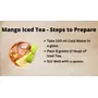 TEACURRY Mango Instant Iced Tea (160 Gram) - No Artificial Flavor No Chemic- Natural Refreshing Mango Ice Tea, 2 image