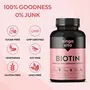 Zingavita Advanced Biotin Tabs. | s Keratin Production Hair Fall and Promote Hair Growth with Natural Sesbania Agati Leaf Extract & Hair Vitamins (Biotin Vitamin C Vitamin E & Zinc) for Healthy Hair Skin & Nails For Both Men & Women (60 Tabs.), 11 image