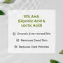 mCaffeine 10% AHA - Glycolic Acid & Lactic Acid Body Wash | Body Wash Shower Gel for Dark Spots & Dark Patches | Helps Improve Rough Bumpy & Strawberry Skin | For Men & Women - 200ml, 11 image