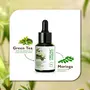 Organic Harvest Acne Control Mattifying Face Serum: Green Tea & Moringa | For Oily & Combination Skin Pimples & Acne 100% American Certified Organic Paraben & Sulphate Free â 30ml, 14 image