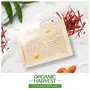 Organic Harvest Luxurious Bathing Bar: Almond Milk & Saffron | Almond Milk & Saffron Bar for Gentle Cleansing | 100% American Certified Organic | Sulphate & 125gm, 14 image