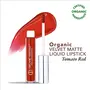Organic Harvest Velvet Matte Liquid Lipstick - Tomato Red 2.6ml, 2 image