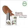 Organic Harvest Moisture Matte Lipstick - Brown Sugar 4gm, 3 image