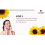 Ningen De-tan Bleach (Cream + Activator) I Sunflower Extracts I Irritation Free I Helps Remove Tan I 43g Maroon, 2 image