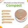 Mamaearth Glow Oil Control Compact Powder SPF 30 with Vitamin C & Turmeric for 2X Instant Glow - 9 g (Creme Glow), 6 image