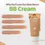 Mamaearth Glow Serum BB Cream with Vitamin C & Turmeric - 25 g | Long Lasting Natural Coverage | SPF 30 PA++ Sun Protection| Lightweight & Hydrating, 3 image
