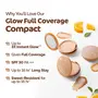 Mamaearth Glow Full Coverage Compact SPF 30 with Vitamin C & Turmeric for up to 3X Instant Glow - 9 g | Even Toned Complexion | Mattifying| Up to 16-Hour Oil Control & Sweat-Resistant (Creme Glow), 3 image