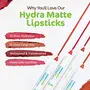Mamaearth Hydra-Matte Crayon Transferproof Lipstick With Argan Oil & Hyaluronic Acid - 02 Macaroon Pink - 2.4 G, 3 image