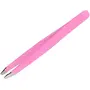 Miss Claire Tweezer Plucker Precision Tweezers For Eyebrows Ingrown Hair Plucking Daily Beauty Tool With Stainless Steel (HS498) (Pink)