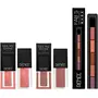 RENEE Lipstick FAB5 Nude (Matte) & RENEE Lip Gloss 2. Pucker Up Peach (Glossy) & RENEE Lip Gloss 3. Nice and Nude (Glossy)