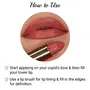 Iba Long Stay Matte Lipstick Shade M17 Apricot Blush 4g | Intense Colour | Highly Pigmented and Long Lasting Matte Finish | Enriched with Vitamin E | 100% Natural Vegan & Cruelty Free, 6 image