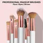 RENEE All In 1 Professional Makeup Brush Set of 6 Premium Easy To Hold & Precise Application For Face Eyes & Brows | Cruelty Free & Uniquely Designed Super Soft Bristles For Unparalleled Precision, 3 image