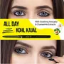 Iba All Day Kohl Kajal Jet Black 0.35g | For Eye Makeup l 24 Hr Long Stay | Smudge Proof & Waterproof Eye Makeup | Deep Matte Finish | Enriched with Avocado Extracts & Vitamin E | 100% Natural Vegan & Cruelty Free, 4 image