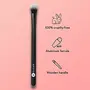 SUGAR Cosmetics - Blend Trend - 006 Highlighter Brush (Brush For Easy Application of Highlighter) - Soft Synthetic Bristles and Wooden Handle, 4 image