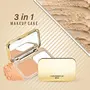 COLORESSENCE 3 in 1 Makeup Corrector (Concealer Foundation & Compact Powder) Cream Satin Finish Full Coverage Formula (Fair) - With Blender Sponge, 4 image