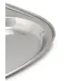 Dynore Stainless Steel 3 in 1 Three Compartment Nasta/Dinner Plate/Snacks Plate- Set of 1, 4 image