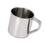 Dynore Stainless Steel Multipurpose Usage Mug/Tea/Coffee Serving Mug- 400 ml Silver- Set of 4, 2 image