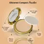 COLORESSENCE Glitterati Compact Powder Gold Range SPF 15 Oil Free Matte Finish Face Satin Pressed Formula 10g - Natural, 5 image