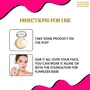 COLORESSENCE Perfect Tone Compact Powder with Free Applicator Puff | Matte Makeup Setting Powder | Face Baking Powder | Oil Control Face Powder | Lightweight | Buildable | Suitable for all skin types | PEACH BEIGE, 5 image