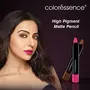 COLORESSENCE High Pigment Matte Lip Pencil Vitamins and Oxidant Infused 12 Hour Long Stay Smudge Proof Waterproof Lips Crayon - Disco Pink, 3 image