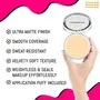COLORESSENCE Perfect Tone Compact Powder with Free Applicator Puff | Matte Makeup Setting Powder | Face Baking Powder | Oil Control Face Powder | Lightweight | Buildable | Suitable for all skin types | PEACH BEIGE, 3 image