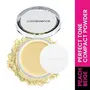 COLORESSENCE Perfect Tone Compact Powder with Free Applicator Puff | Matte Makeup Setting Powder | Face Baking Powder | Oil Control Face Powder | Lightweight | Buildable | Suitable for all skin types | PEACH BEIGE, 2 image