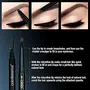 COLORESSENCE Eyebrow Pencil 3 in 1 Multifunction Brow Filling Styler with Spoolie Shaping Brush - 0.25 g (Black), 4 image