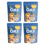 Slurrp Farm Rolled Oats 100% Natural Wholegrain High Protein & Fiber Healthy Food with No Added Sugar Breakfast Cereal Healthy Snack Dalia Porridge Made for Kids 500g X 4