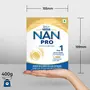 Nestle NAN PRO 1 Infant Formula with Probiotic (Up to 6 months) Stage 1-400g Bag-In-Box Pack, 9 image