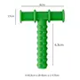 Safe-O-Kid Non-Toxic Develop Baby's Biting Skills Safely Texture Chewy Tube for Toddler- Green, 4 image