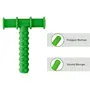 Safe-O-Kid Non-Toxic Develop Baby's Biting Skills Safely Texture Chewy Tube for Toddler- Green, 5 image