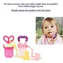 Safe-O-Kid Animal Design Silicone Pacifier/Soother with Holder Chain and Clip Blue Bear, 3 image