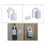 Safe-O-Kid- Pack of 8 - Effective Finger Guard for Hinged Doors (White), 4 image