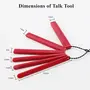 Safe-O-Kid Talk Tools (2 Sets of 6 Bite Blocks) for Oral Development and Speech Therapy FDA Recommended Material Reusable and Durable Red, 3 image