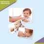 Safe-O-Kid- Extra Safe Oral hygiene Transparent Silicone Finger Brush Tongue Cleaner for Baby Teething/Gums with Attractive Case, 7 image