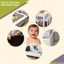 Safe-O-Kid (Set of 1) Soft Cushioned 6.4 Ft / 2 Mtr Medium Edge Guard with Strong 3M Adhesive Safety for Sharp Edges for Babies- White, 5 image