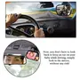 Safe-O-Kid 2 ABS Plastic Car Rear View Mirrors 360 Degree Rotational View Adjustable with Clips and Suction Cup Pack of 2, 6 image