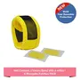 Safe-O-Kid Reusable Mosquito Repellent Band with 2 Refills and 6 Anti Mosquito Patches- Highly Effective (Yellow), 2 image