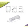 Safe-O-Kid Pack of 12- Finger Injury Safety -Durable Elegant Child Safety Cabinet Lock- White, 4 image