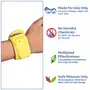Safe-O-Kid Reusable Mosquito Repellent Band with 2 Refills and 6 Anti Mosquito Patches- Highly Effective (Yellow), 3 image