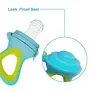 LuvLap Silicone Food/Fruit Nibbler with Extra Mesh Soft Pacifier/Feeder Teether for Infant Baby Infant Elegant Blue BPA Free, 5 image