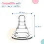 Luvlap Essential Teat/Nipple for Slim Neck Bottle 2pcs Variable Flow 9m+, 6 image