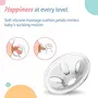 LuvLap Manual Breast Pump 3 Level Suction Adjustment 2pcs Breast pads free Soft & Gentle BPA Free, 4 image