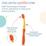 LuvLap 4 Stage Baby Oral Care Set for infant baby Toddler & Kids' primary teeth & gums Infant Gum Massager 2 Toddler brushes One Training toothbrush BPA Free New Born to 60months, 5 image